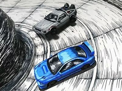 AE86经典漂移难关：精彩瞬间尽在抖音短视频